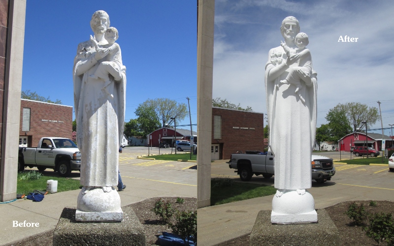 before after statue